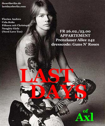 Last Days 4 Flyer
